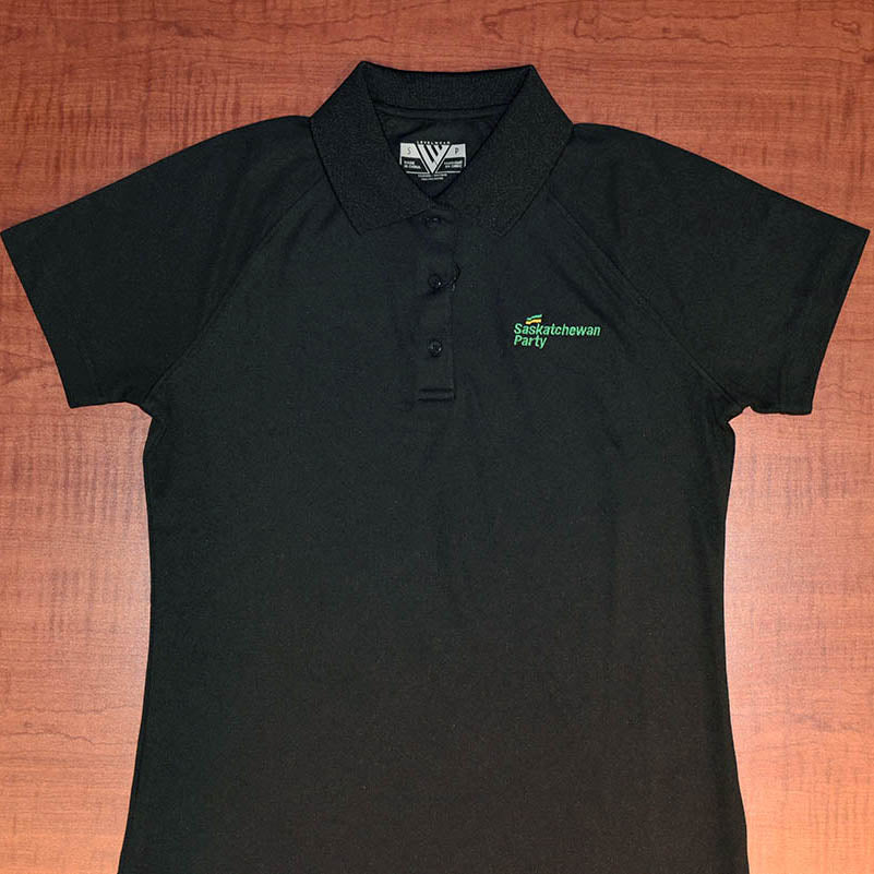 Omaha Black Golf Shirt